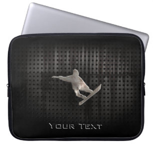 Grunge Snowboarding Laptop Sleeve