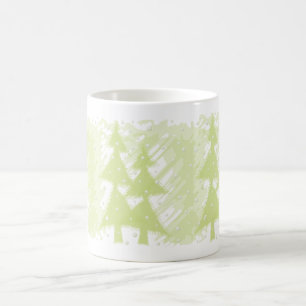 grunge snowy night coffee mug