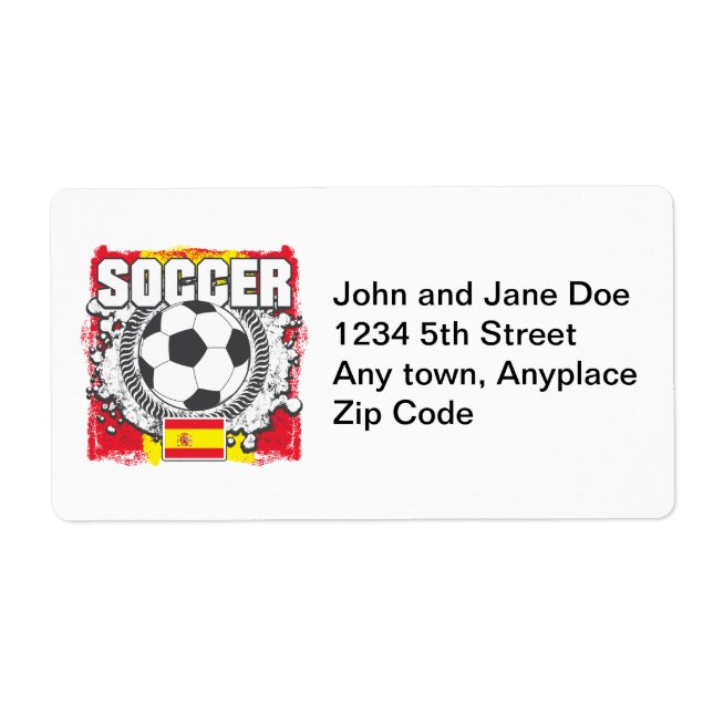Grunge Soccer Spain (Front)