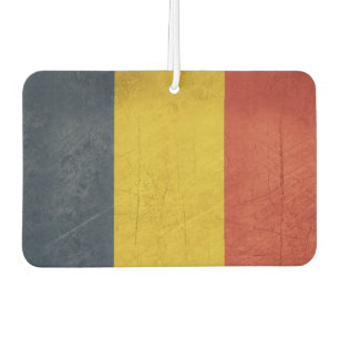 Grunge sovereign state flag of Romania Car Air Freshener