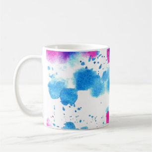 Grunge Stains Watercolor Texture Coffee Mug