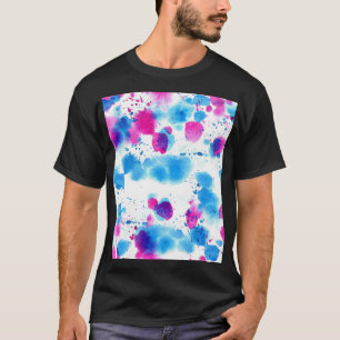 Grunge Stains Watercolor Texture T-Shirt