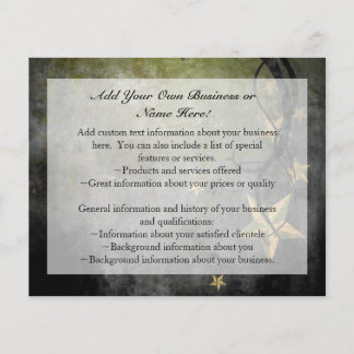 Grunge Stars Vintage Design Flyer