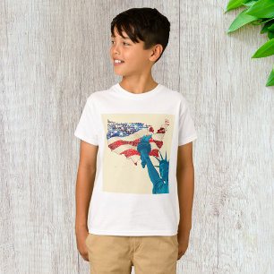 Grunge Statue Of Liberty T-Shirt