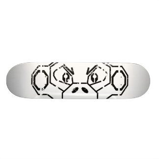 Grunge Stencil Monkey Board Skateboard
