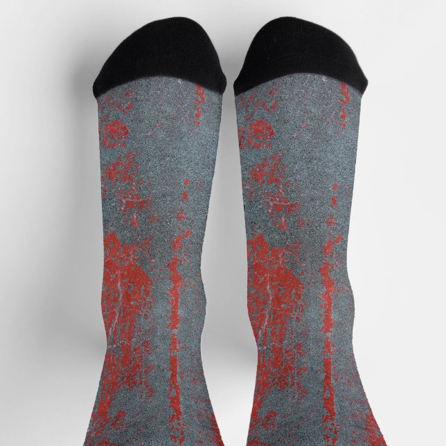 Grunge stone texture socks (Top)
