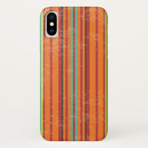 Grunge Stripes iPhone X Case