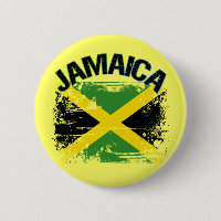 Grunge Style Jamaica Flag Design