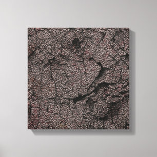 Grunge Style Modern Art Textured Abstract Canvas Print