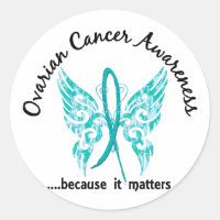 Grunge Tattoo Butterfly 6.1 Ovarian Cancer