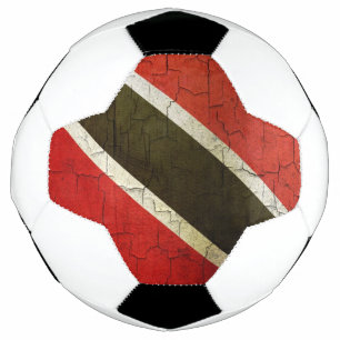 Grunge Trinidad And Tobago Flag Football