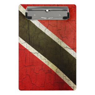 Grunge Trinidad And Tobago Flag Mini Clipboard