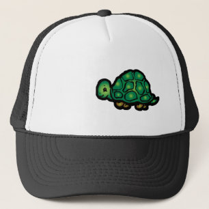 Grunge Turtle Trucker Hat