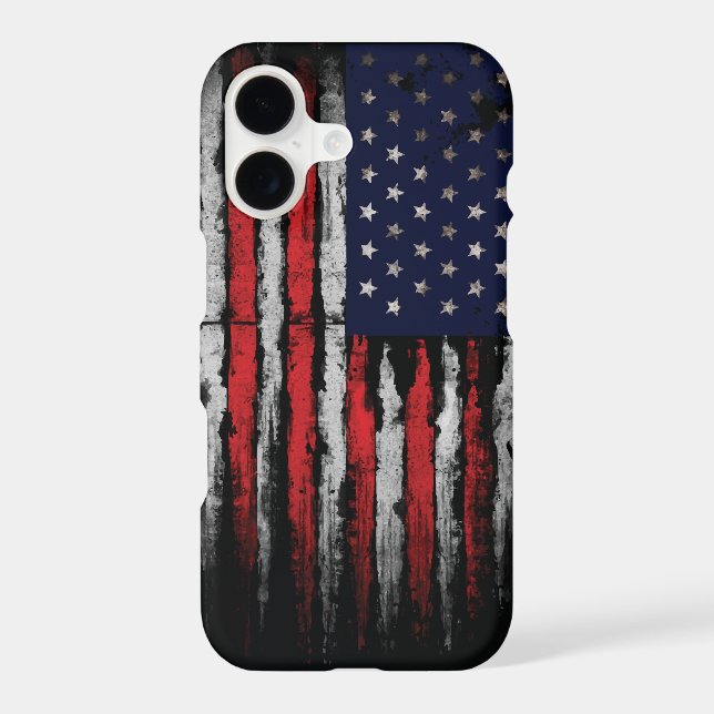 Grunge U.S.A flag (Back)