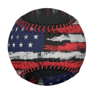 Grunge U.S.A flag Baseball