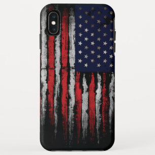 Grunge U.S.A flag iPhone XS Max Case
