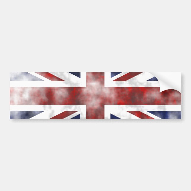 Grunge Uk Bumper Sticker (Front)