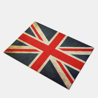Grunge UK Flag Union Jack Doormat