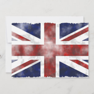 Grunge Uk Invitation