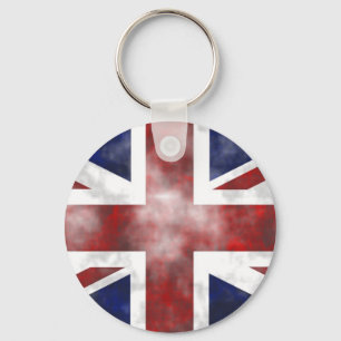 Grunge Uk Key Ring