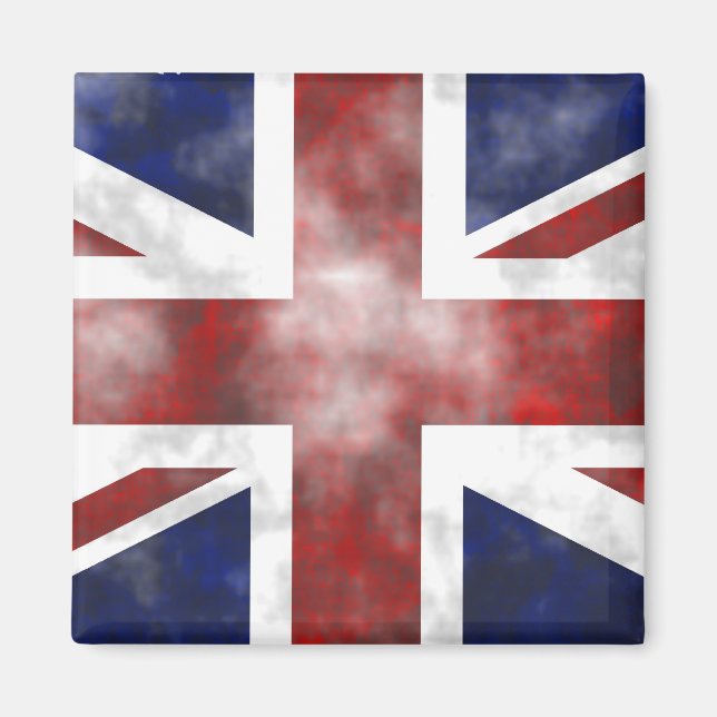 Grunge Uk Magnet (Front)