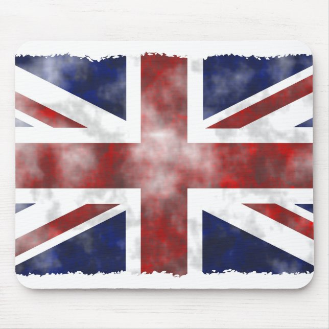 Grunge Uk Mouse Mat (Front)