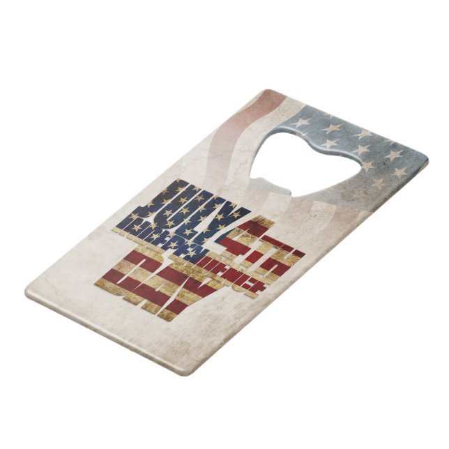 Grunge USA July 4th Independence Graphic (Front Angled)