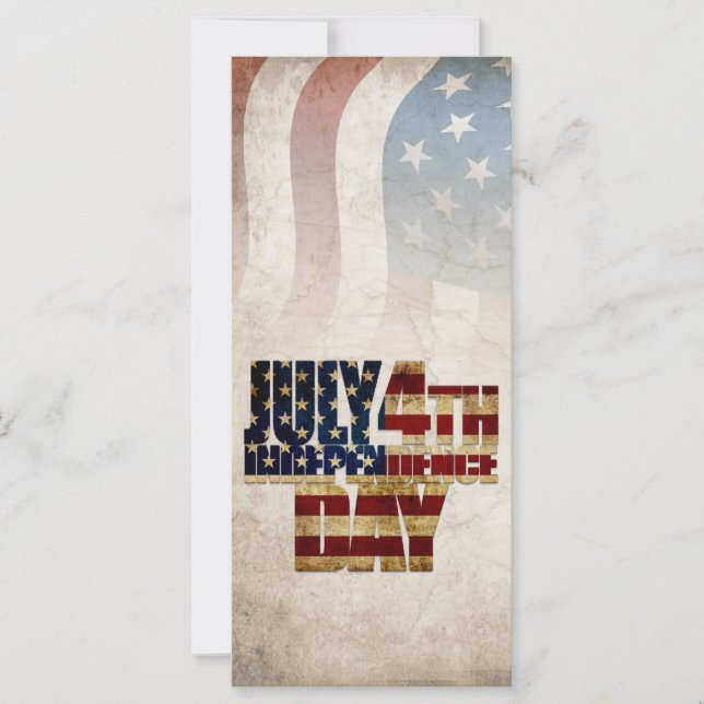 Grunge USA July 4th Independence Graphic (Front)