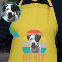 Grunge Vintage Distressed Terrier Photo Dog Mum