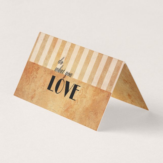 Grunge Vintage Lined Stripes | Do What You Love (Front)