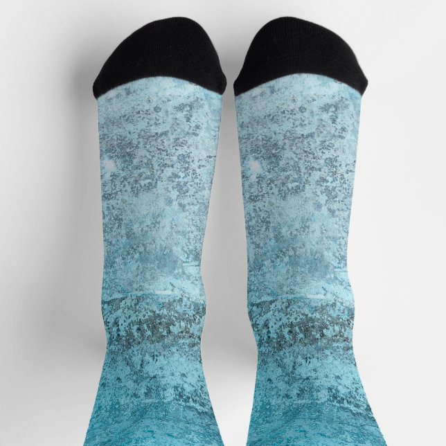 Grunge wall texture socks (Top)