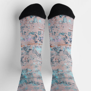 Grunge wall texture socks