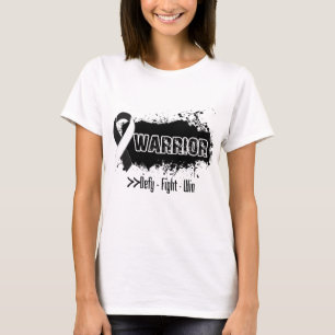 Grunge - WARRIOR - Carcinoid Cancer T-Shirt