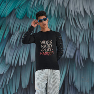 Grunge Work Harder – Funny Work Giftful Sweatshirt