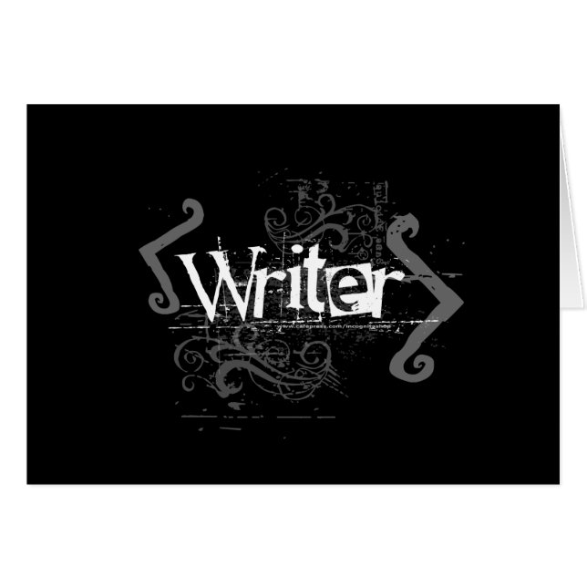 Grunge Writer (Front Horizontal)