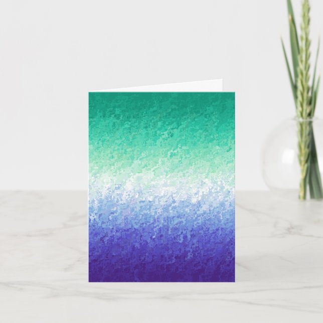 Grungy Abstract MLM Men Loving Men Pride Flag Card (Front)