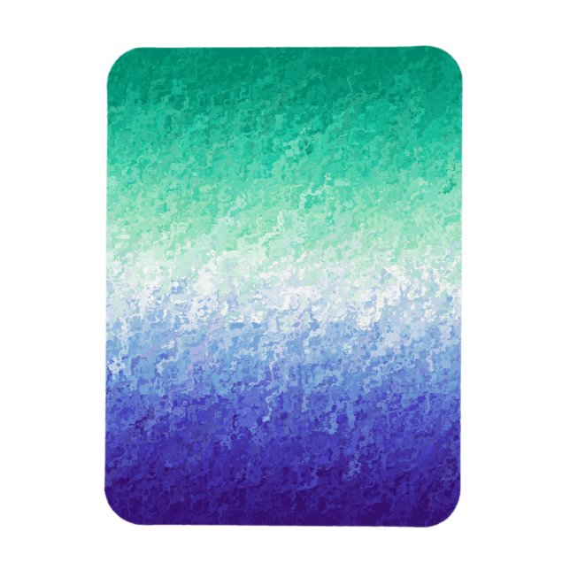 Grungy Abstract MLM Men Loving Men Pride Flag Magnet (Vertical)