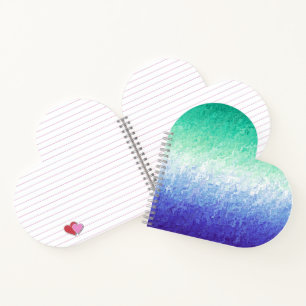 Grungy Abstract MLM Men Loving Men Pride Flag Notebook