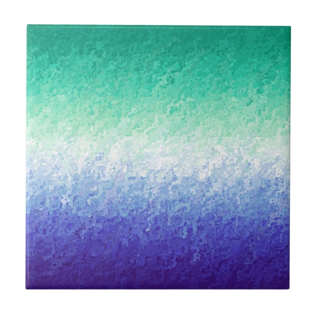 Grungy Abstract MLM Men Loving Men Pride Flag Tile (Front)