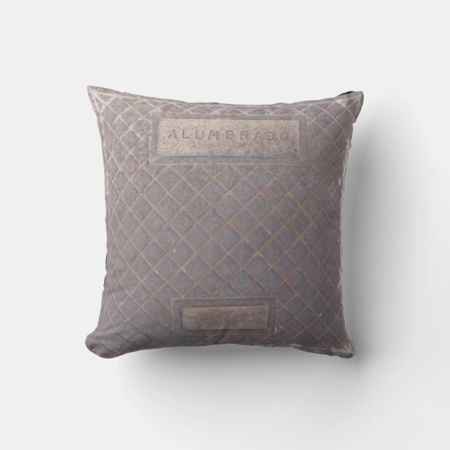 Grungy Alumbrado Metal Cap Cushion (Front)