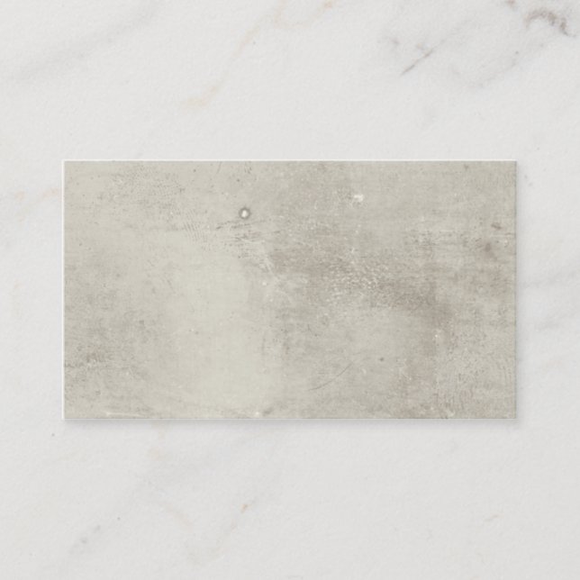 Grungy Blank Textured Paper Business Card (Front)