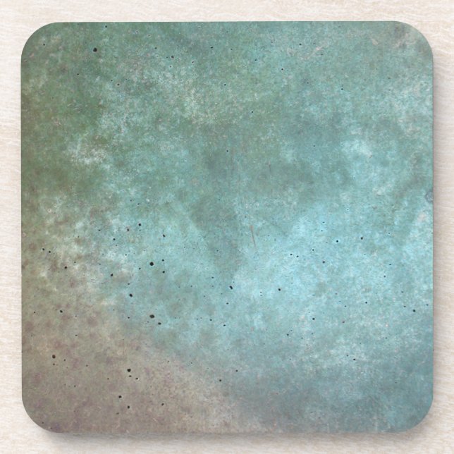 Grungy Blue Coaster (Front)