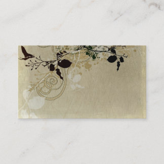 Grungy Business Card