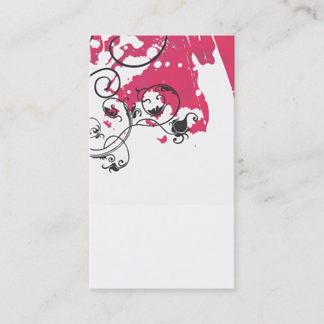 Grungy Business Card (Front)