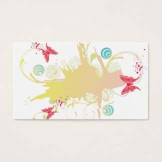 Grungy butterflies Profile Card
