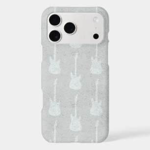 Grungy Classic Electric Guitar Polkadot whites