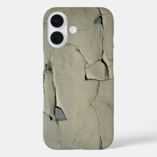 Grungy cracked peeling paint iPhone 16 case