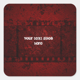 grungy design sticker