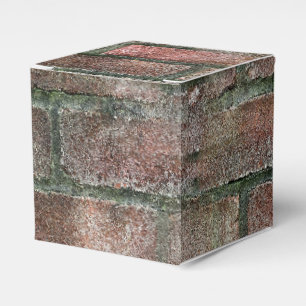 Grungy Dirty Moldy Brick Wall Favour Box