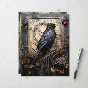 Grungy Gothic Winter Paper Craft Cardstock